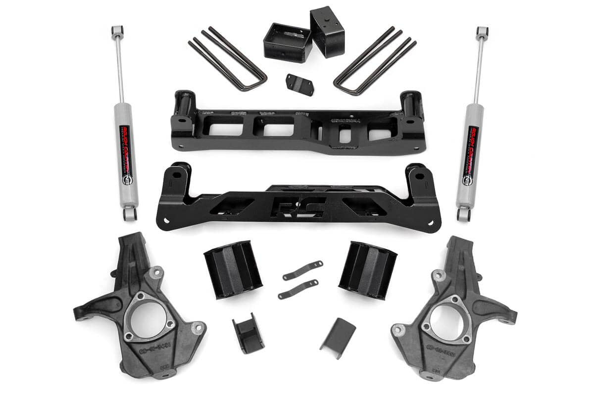 5 Inch Lift Kit | Chevy Silverado & GMC Sierra 1500 2WD (2007-2013)