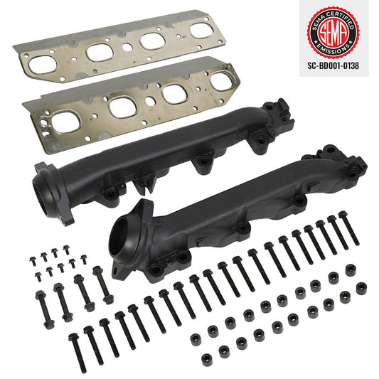 Exhaust Manifold Kit 5.7L HEMI Dodge 1500/2500 2009-2010 RAM 1500(Classic) 2011-2024 / RAM 2500-3500 2011-2018 BD Diesel