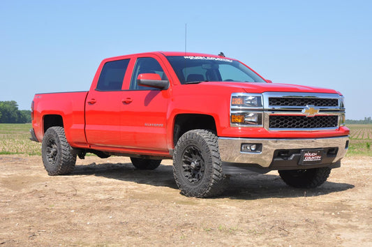 2.5 Inch Leveling Kit | Stamped Steel | Chevy/GMC Sierra 1500 (16-18)/Silverado 1500 (07-18)