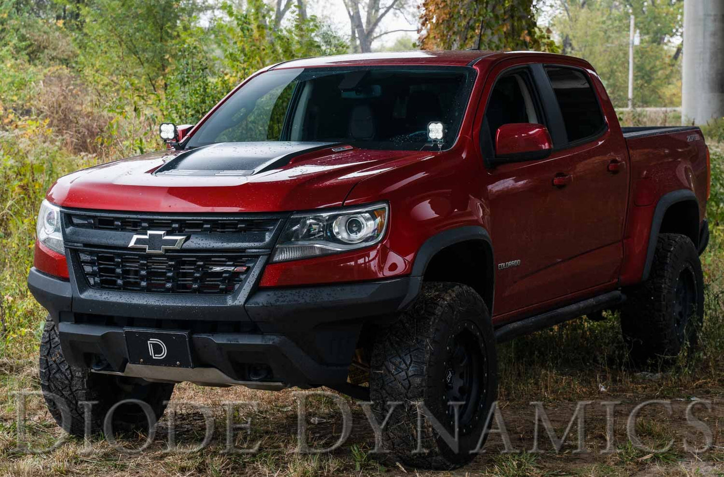 Diode Dynamics - SS3 LED Ditch Light Kit For 2015-2021 Colorado/Canyon Pro Yellow Combo