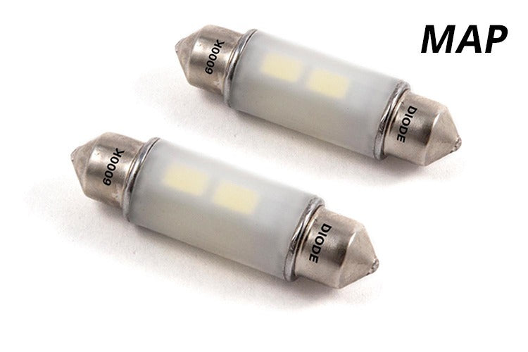 Diode Dynamics - 39mm SMF2 LED Warm White (pair)