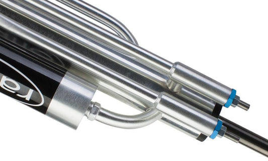 2.5 Inch Rear Bypass Shocks 2 Tube with Remote Reservoirs for 2007-2017 Jeep JK OE Replacement Radflo