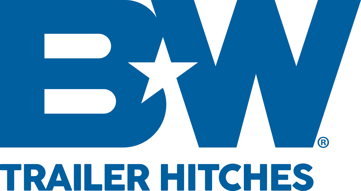 RH620120BW Receiver Hitch 6000#