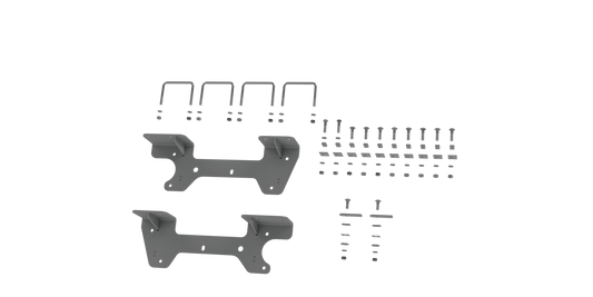 RVR2504 CUSTOM INSTALLATION KIT FOR UNIVERSAL MOUNTING RAILS FOR SOME GM TRUCKS