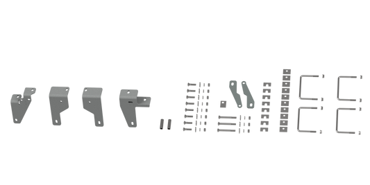 RVR2605 CUSTOM INSTALLATION KIT FOR UNIVERSAL MOUNTING RAILS FOR SOME RAM TRUCKS