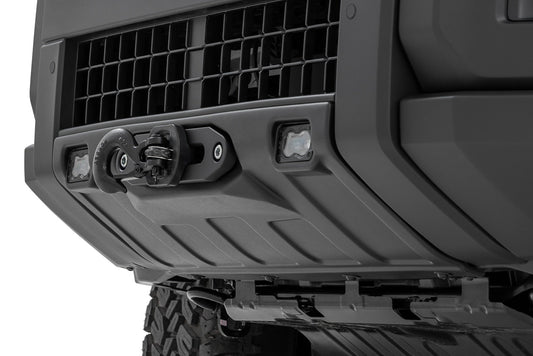 Hidden Winch Mount | White SAE | Fog | Toyota Land Cruiser 4WD (2024-2025)