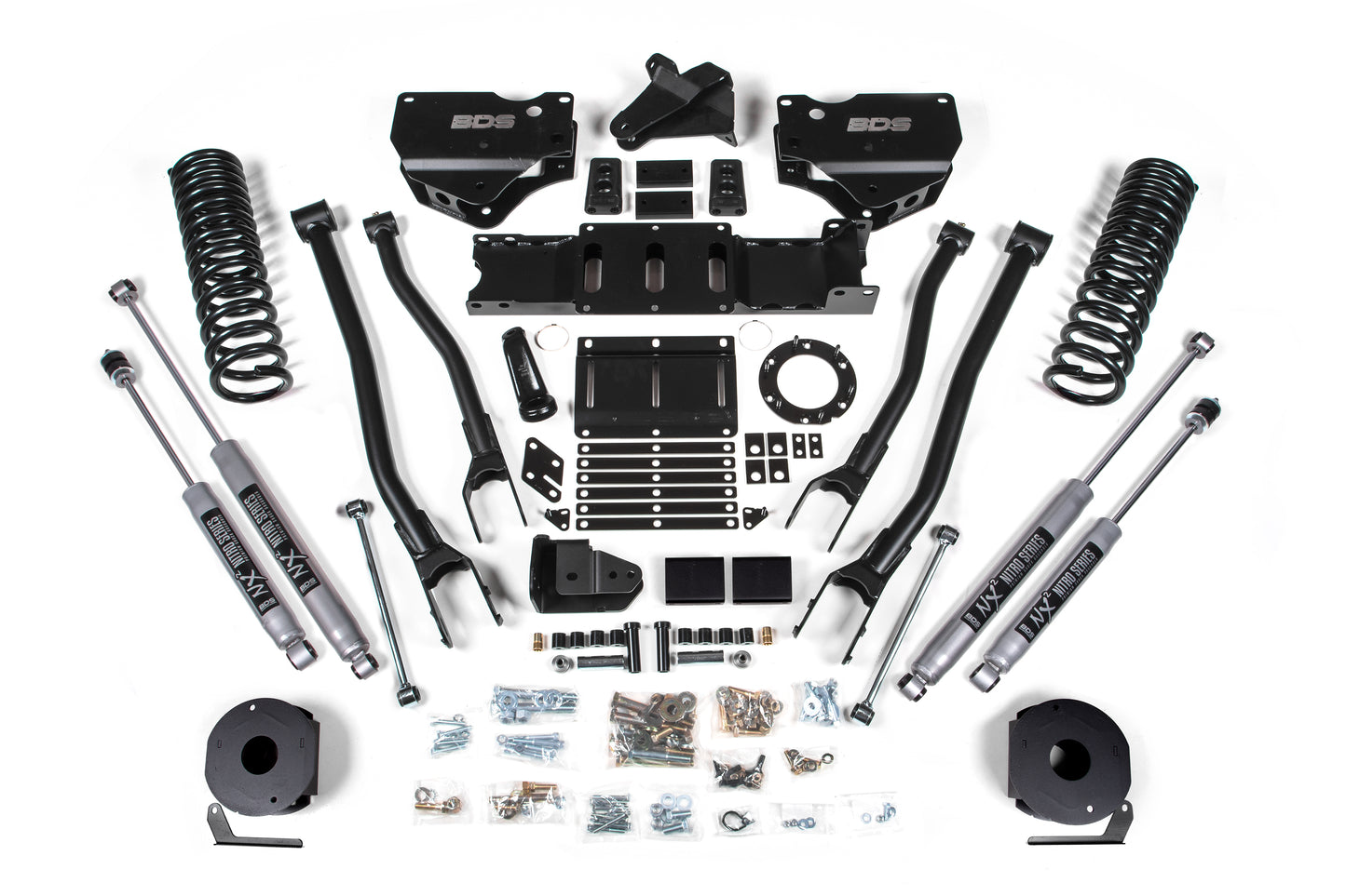 2019-2024 Ram 2500 4" 4-Link Gas - Rear AirRide - Fox Shocks