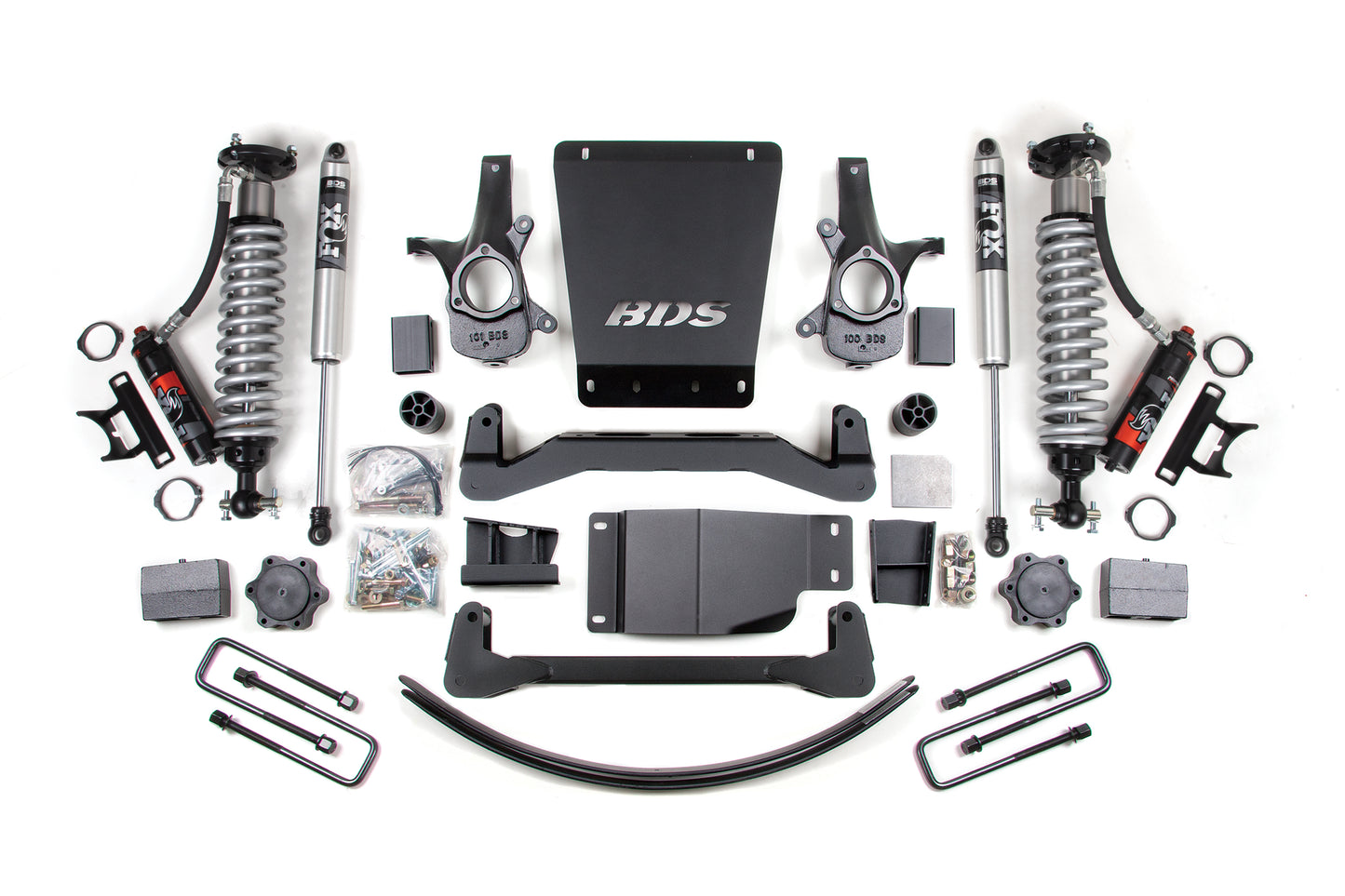 2007-2013 GM 1500 4wd 6" Suspension Lift Kit  3.5" Rear  Block/AAL - 2.5 PES C/O