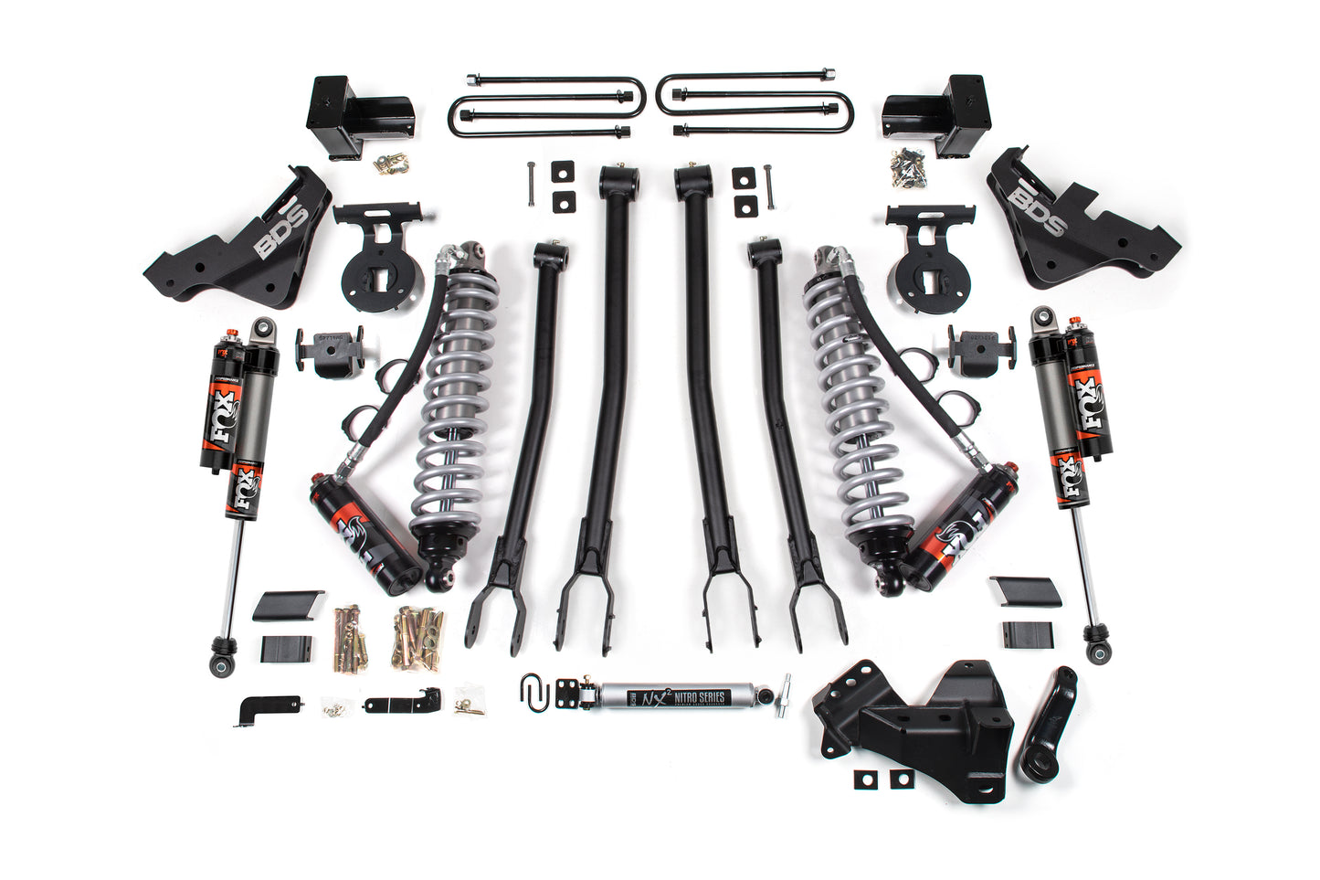 2023-2026 Ford F250/350 4wd 5" 4-Link Suspension Lift Kit 3" Rear Block (W/O O