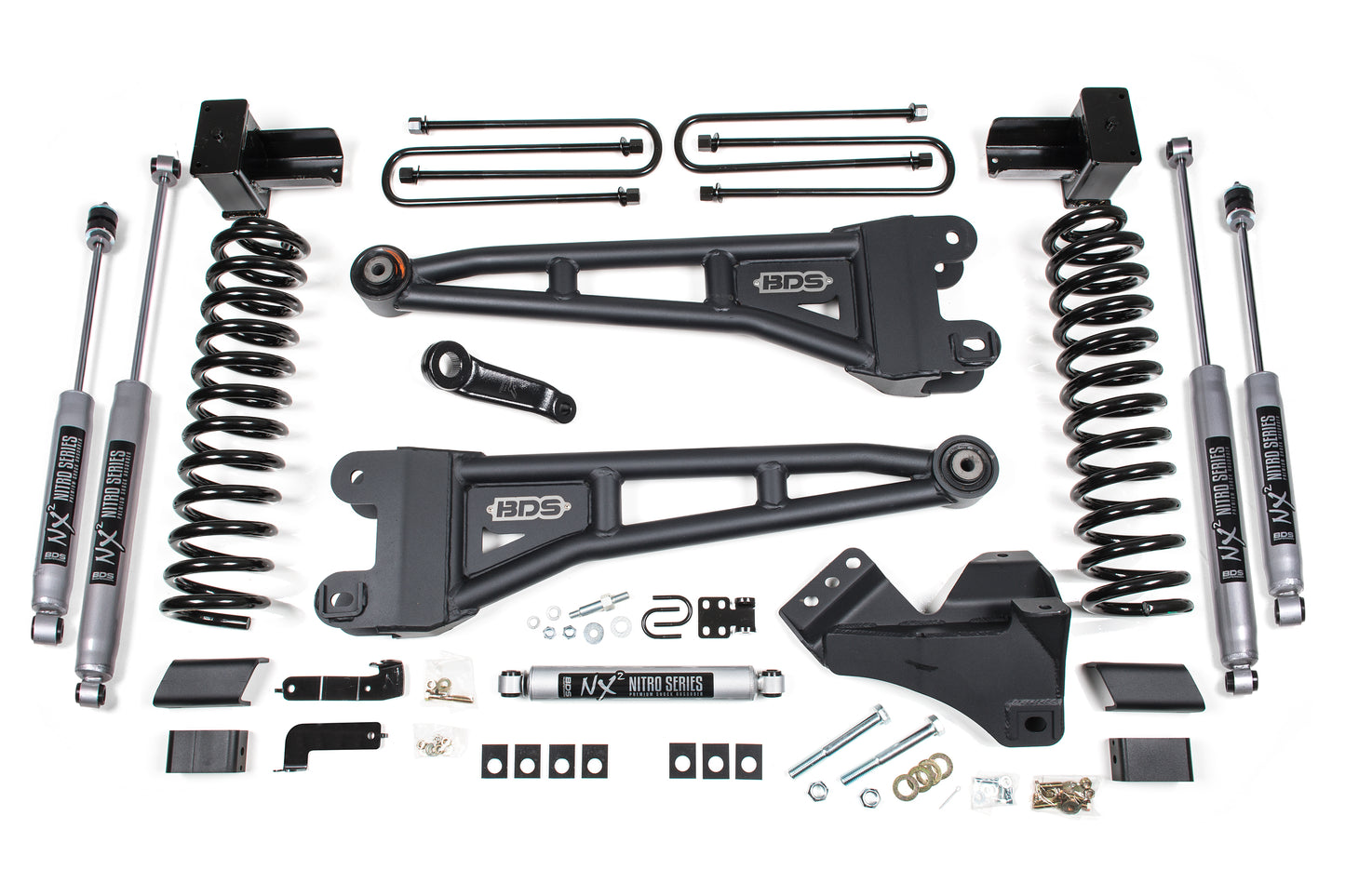 2023-2026 Ford F350 DRW 4WD 5" Radius Arm Suspension Lift Kit 3" Rear Block G