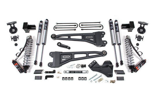 2020-2022 Ford F250/F350 4wd 5" Radius Arm Suspension Lift Kit  3" Rear  Block