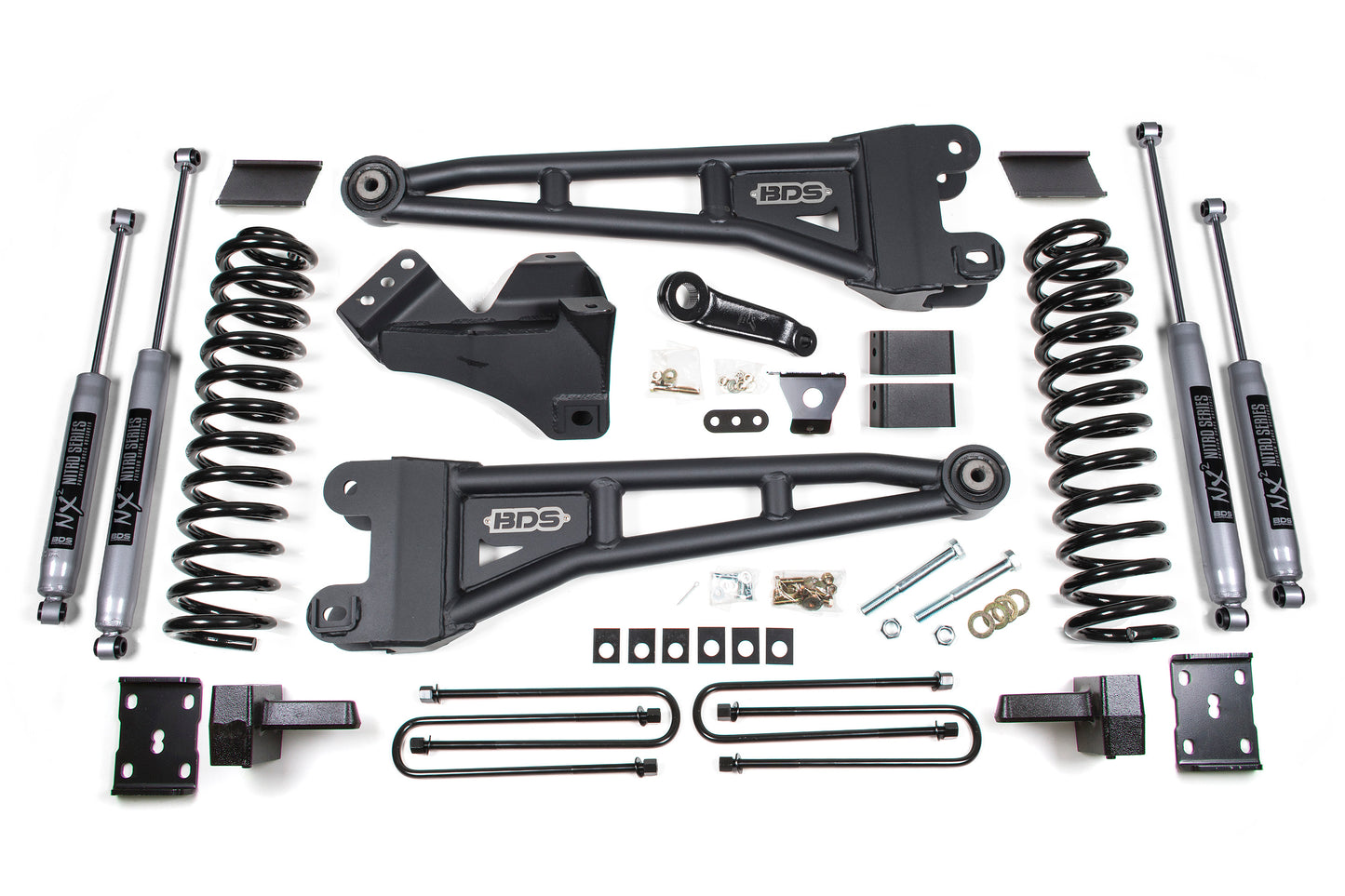 2011-2016 Ford F250/F350 4wd 4" Radius Arm Lift Kit  Diesel - Fox 2.0 IFP PS Fro