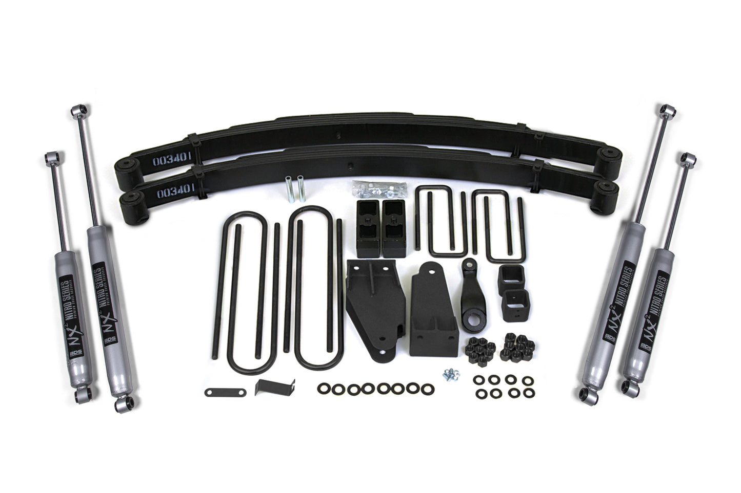 87-96 F250 4" Suspension System TTB 4wd