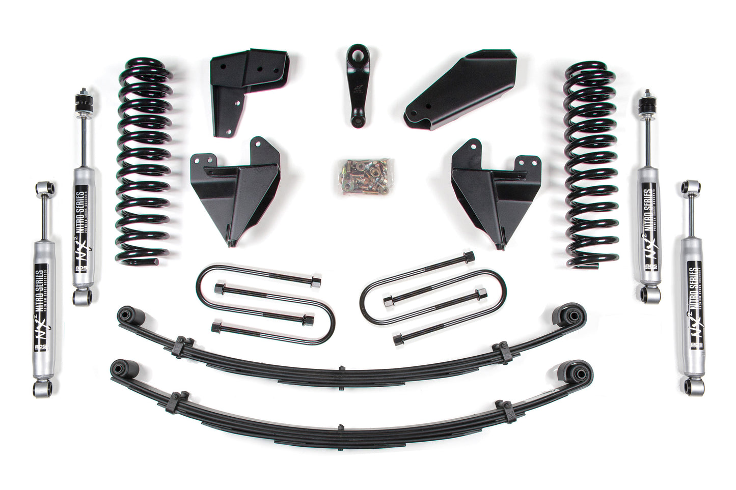 80-96 Bronco 4wd 6/6 RA Block & AAL Kit