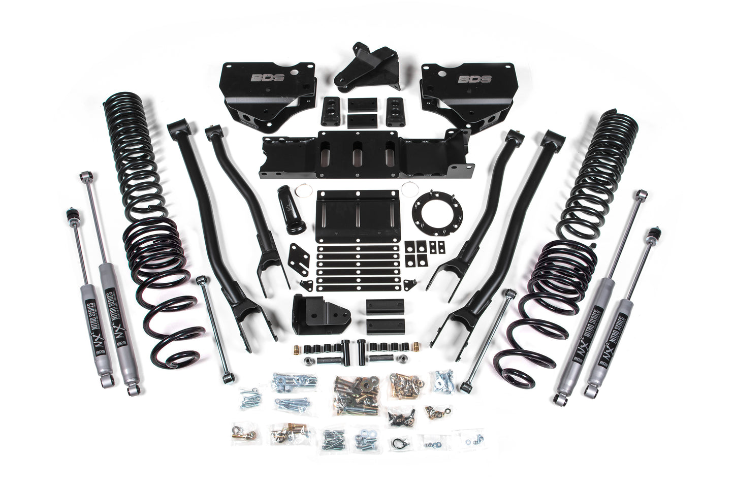 2019-2024 Ram 2500 4" 4-Link Suspension Lift 2.5" Rear Spring Gas - Fox 2.5