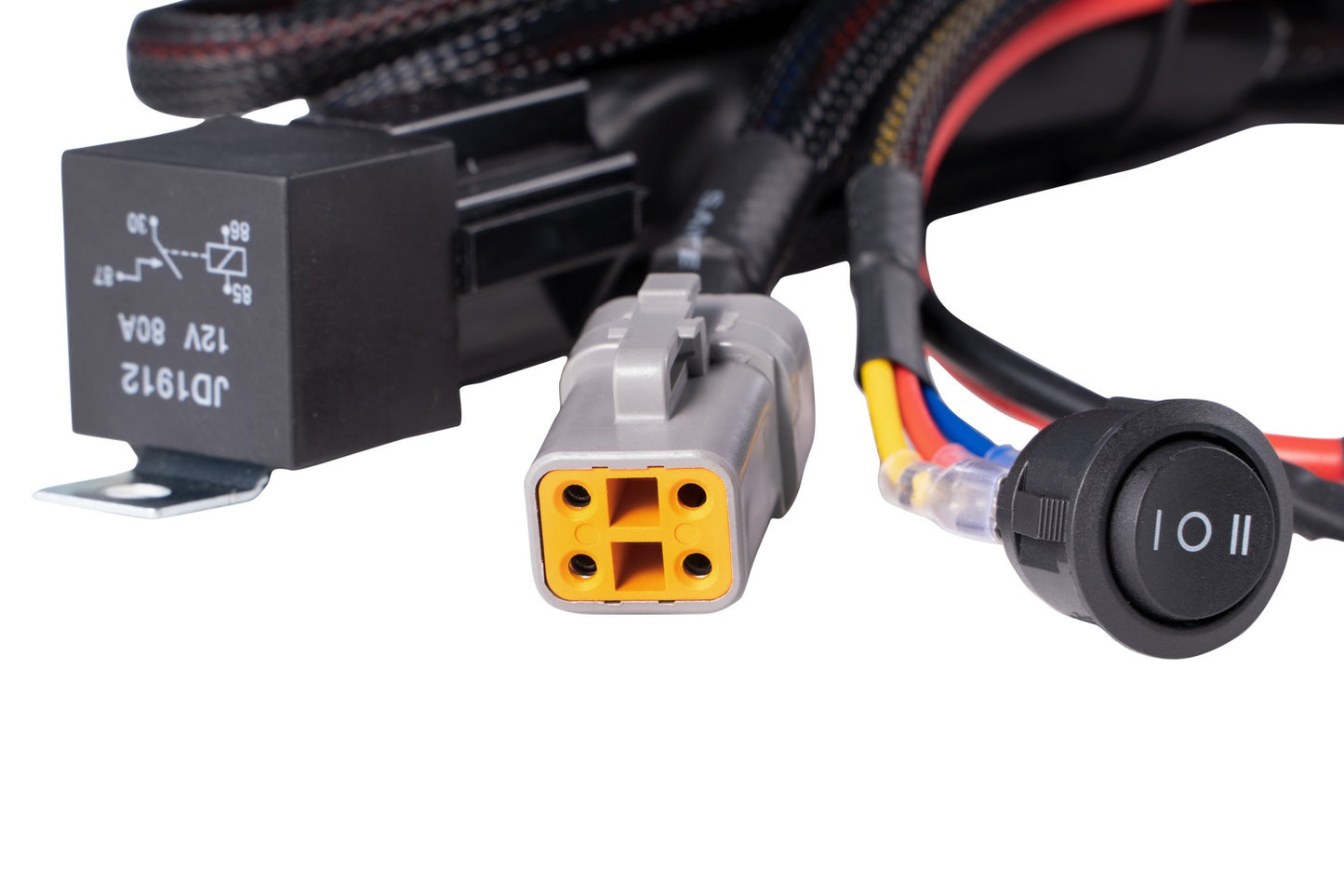 Diode Dynamics - Ultra Heavy Duty Single Output 4-pin Wiring Harness