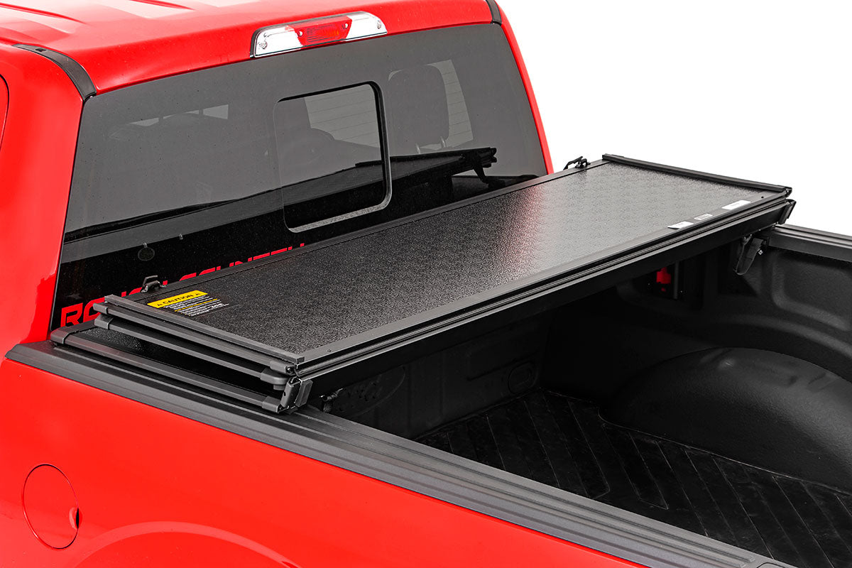 Hard Folding Bed Cover | 5'7" Bed | Ford F-150/F-150 Lightning/Raptor (15-23)