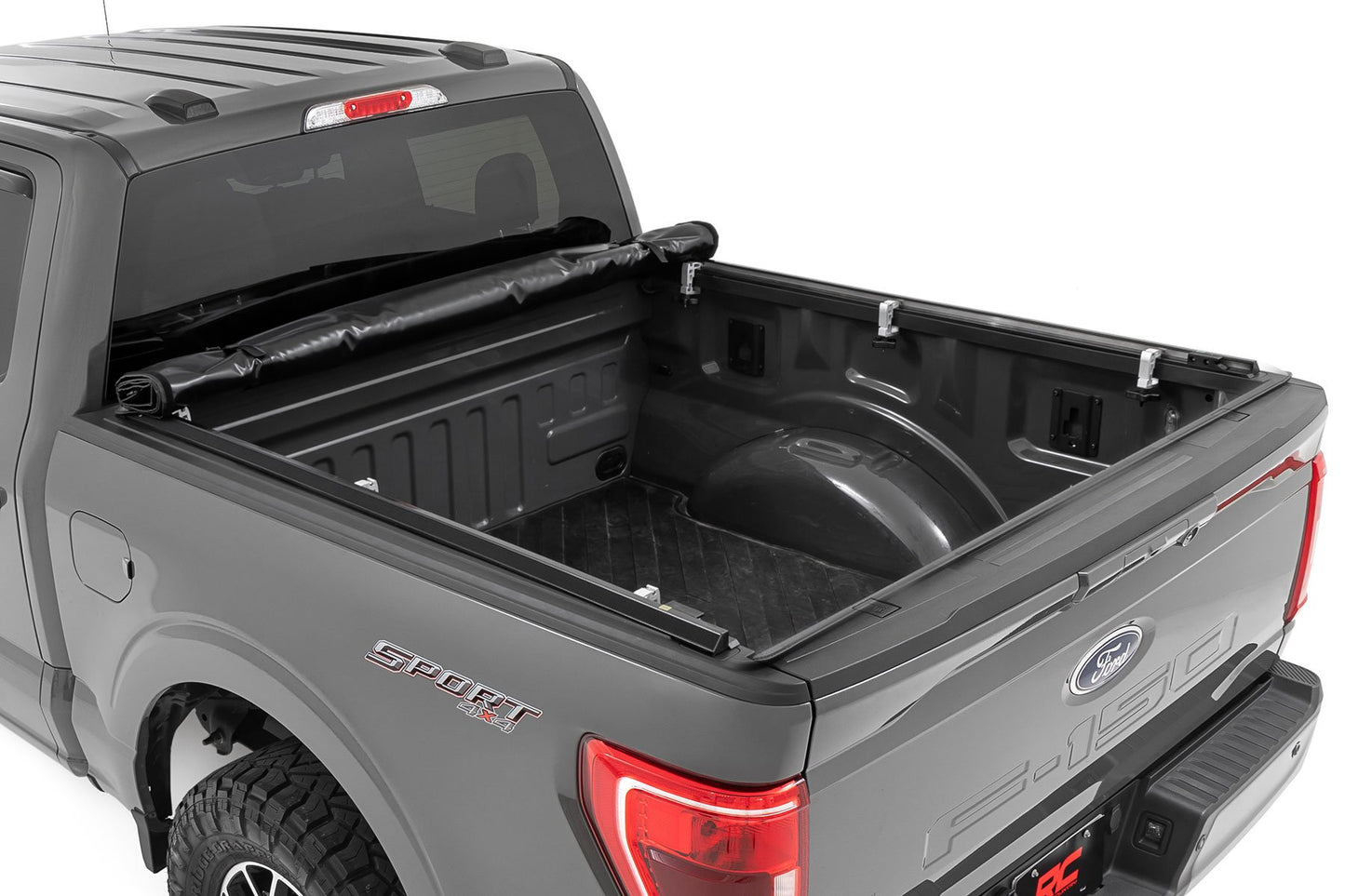 Soft Roll Up Bed Cover | 5'7" Bed | Ford F-150/F-150 Lightning/Raptor (15-26)