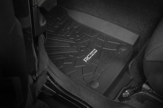 Flex Fit Floor Mats | FR | 4 Door | Jeep Wrangler Unlimited 4WD (2018-2026)