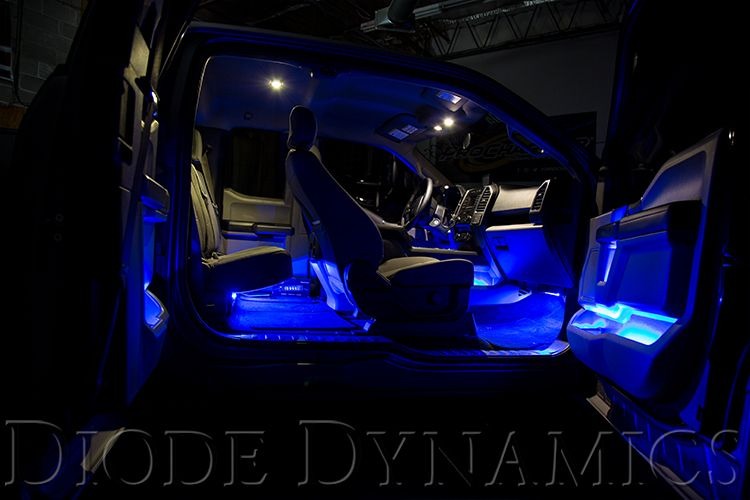 Diode Dynamics - Blue LED Footwell Kit