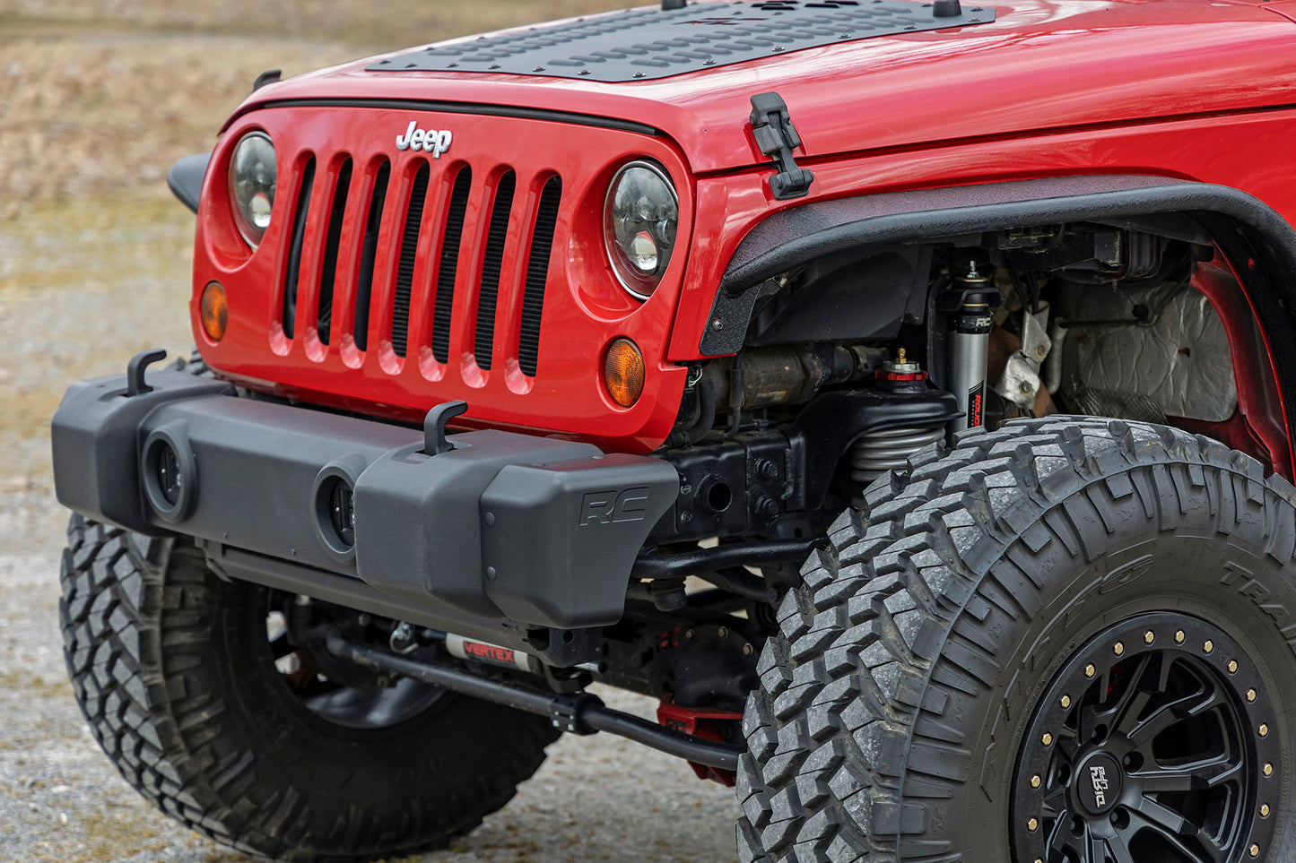 Front Bumper Caps | Jeep Wrangler JK/Wrangler Unlimited (2007-2018)