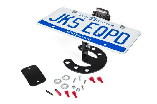 Spare Tire License Plate Mount
