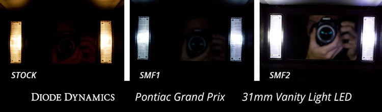 Diode Dynamics - 31mm SMF2 LED Red (pair)