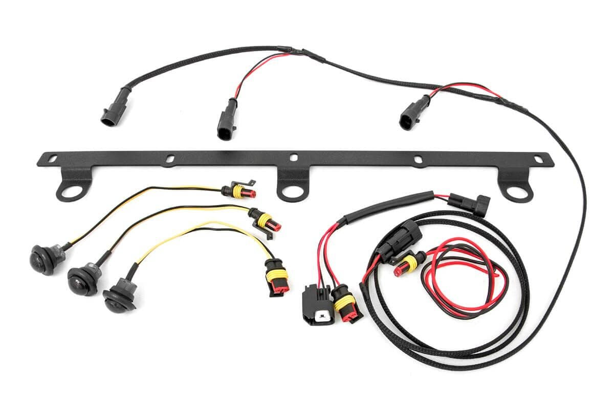 LED Light Kit | Mesh Grill Mount | Amber Marker | Ford F-150 2WD/4WD (15-17)