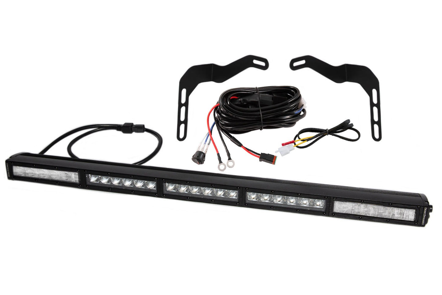 Diode Dynamics - SS30 Stealth Lightbar Kit For 2014-2021 Toyota Tundra Amber Driving