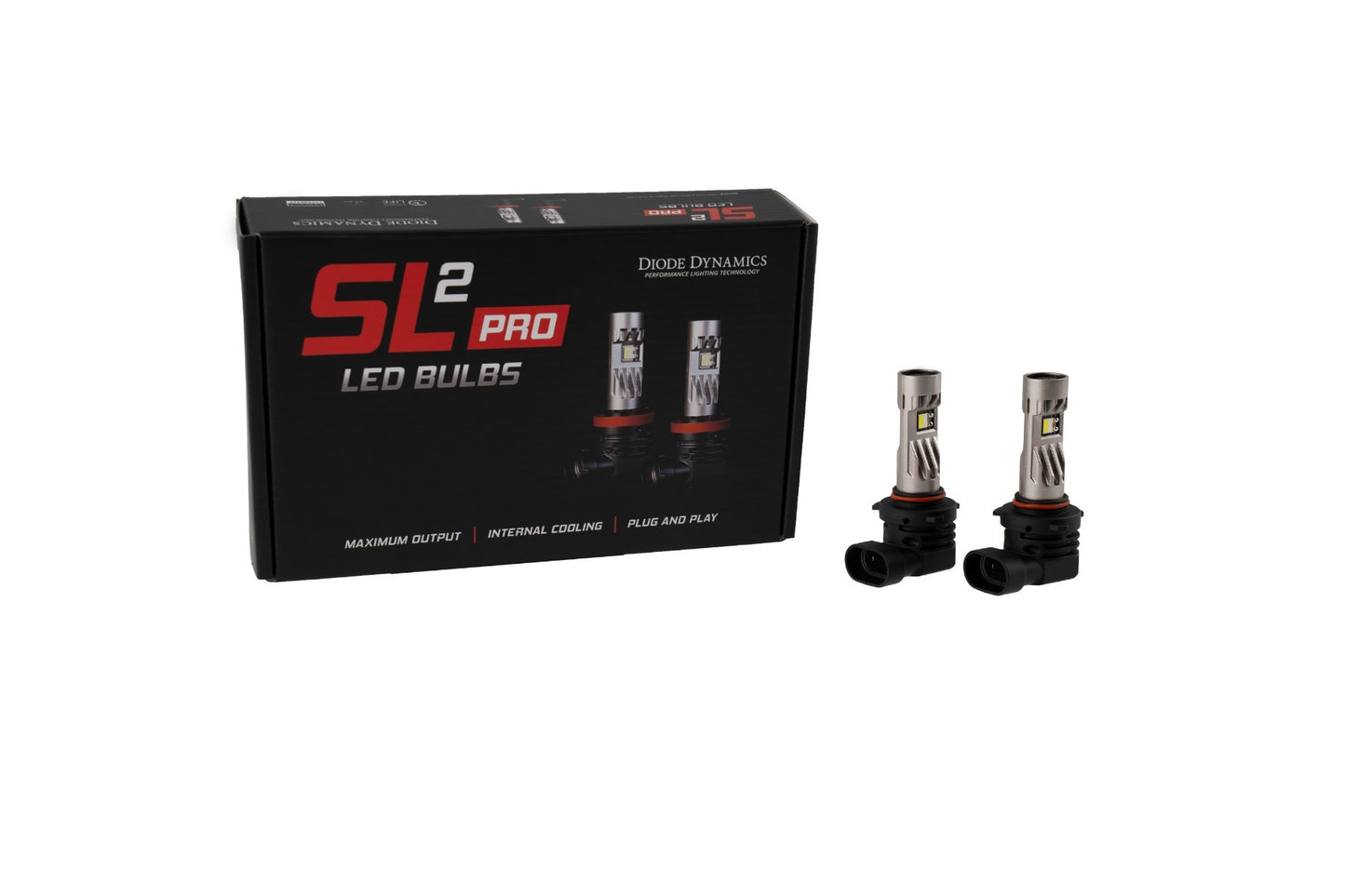 Diode Dynamics - 9005/9011/H10 White SL2 Pro LED Bulbs (pair) With AntiFlicker Modules