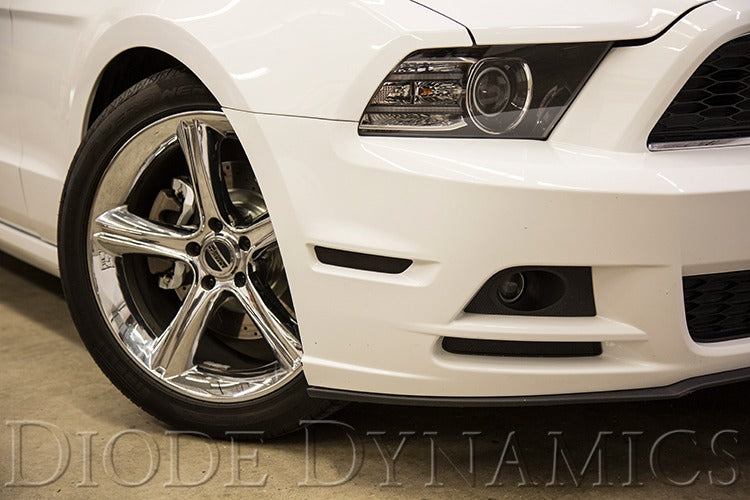 Diode Dynamics - LED Sidemarkers For 2010-2014 Ford Mustang  Clear (set)