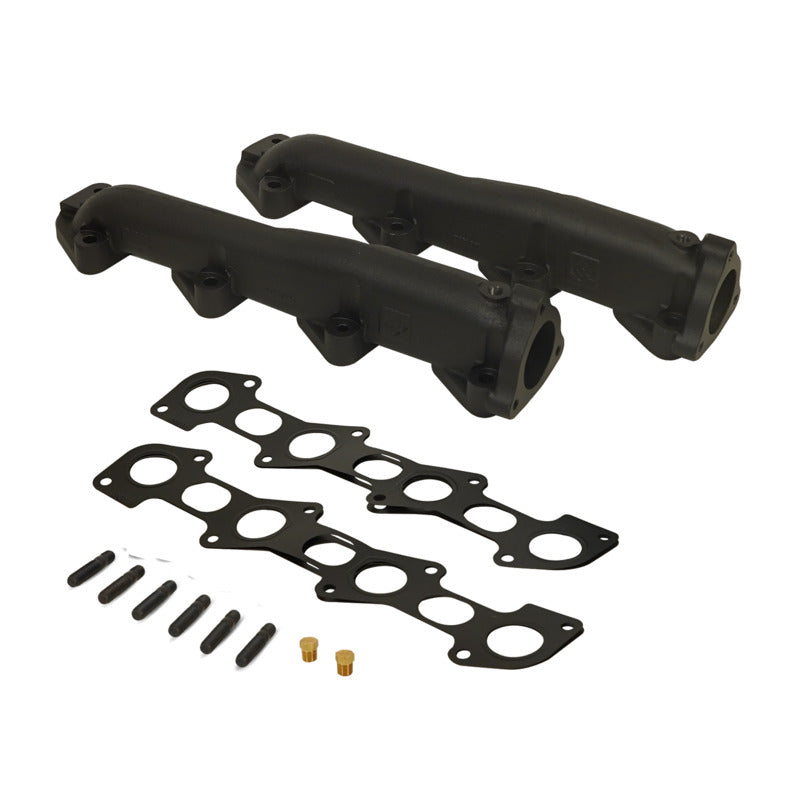 Exhaust Manifold and Up-Pipes Set Power Stroke 6.4L Ford 2008-2010 F-250/F-350/F-450/F-550 SuperDuty BD Diesel