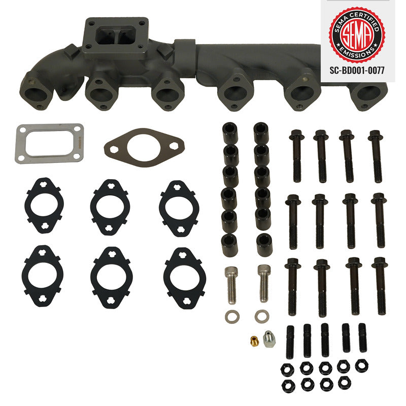 Exhaust Manifold Kit RAM 3500/4500/5500 Cab and Chassis 6.7L Cummins 2013-2018 HE351 Turbo Mount BD Diesel