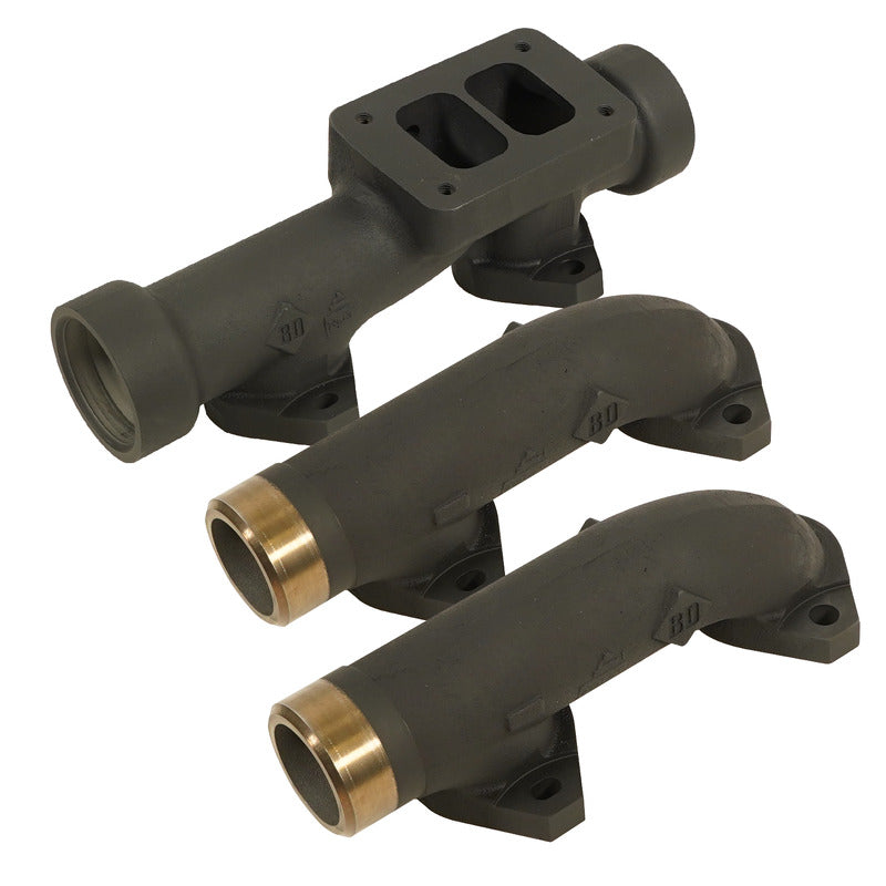 CAT T6 Ceramic Coated Exhaust Manifold Catepillar 3406E 1993-1998 / C15 NON-ACERT 1999-2003 BD Diesel