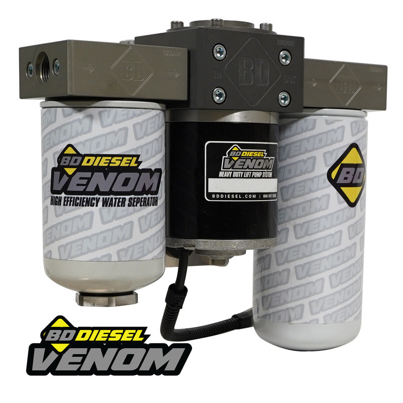 Venom Power Stroke Fuel Lift Pump c/w Filter and Separator Ford 6.4L 2008-2010 F-250/F-350 BD Diesel