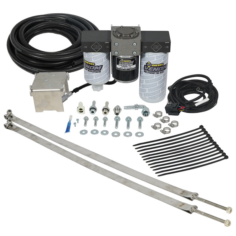 Venom Cummins Fuel Lift Pump c/w Filter and Separator Dodge 5.9L 1998.5-2002 2500/3500 BD Diesel