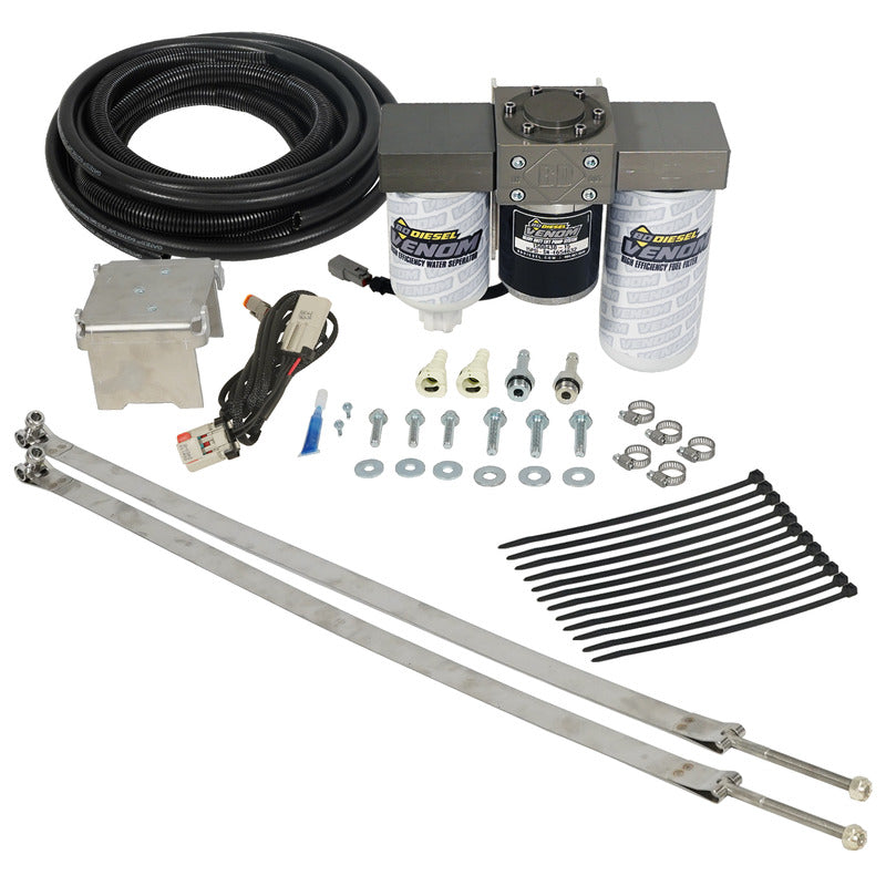 Venom Cummins Fuel Lift Pump c/w Filter and Separator Dodge Ram 5.9L/6.7L 2005-2012 2500/3500 BD Diesel