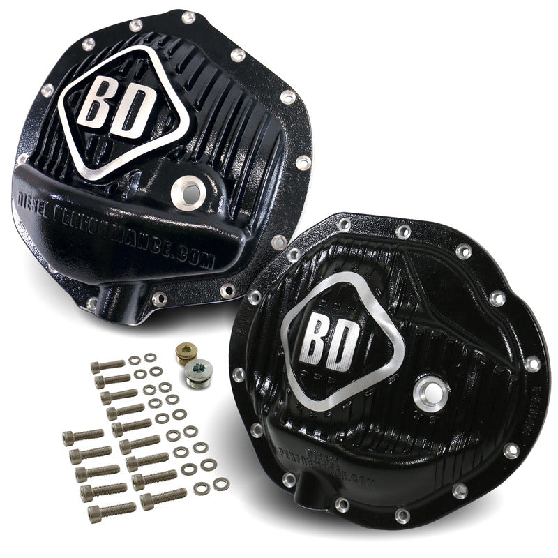 Dodge Differential Cover Pack Front AA 14-9.25 and Rear AA 14-11.5 2500 2003-2013 / 3500 2003-2012 BD Diesel