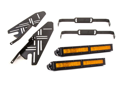 Diode Dynamics - SS12 LED Fog Light Kit For 2017-2020 Ford Raptor  Amber Wide