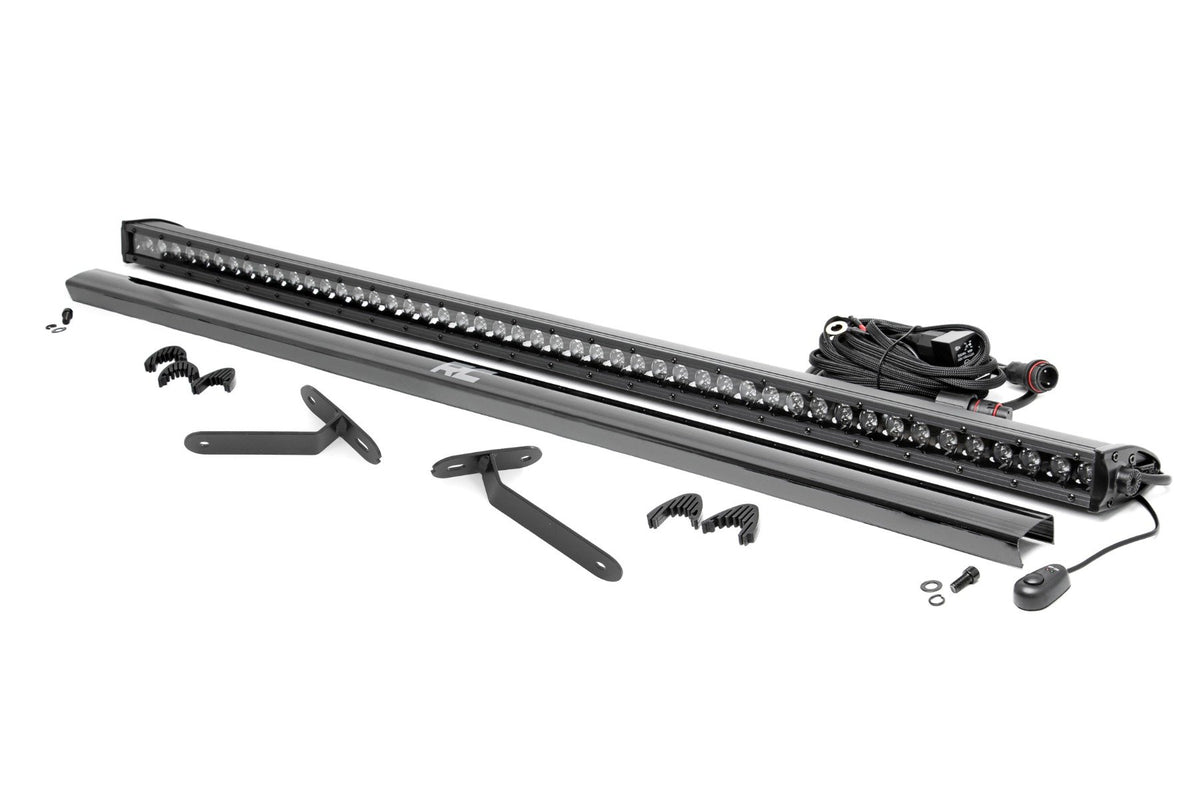 LED Light | Deck Roof | 50" Blk Single Row | Can-Am Defender MAX HD10