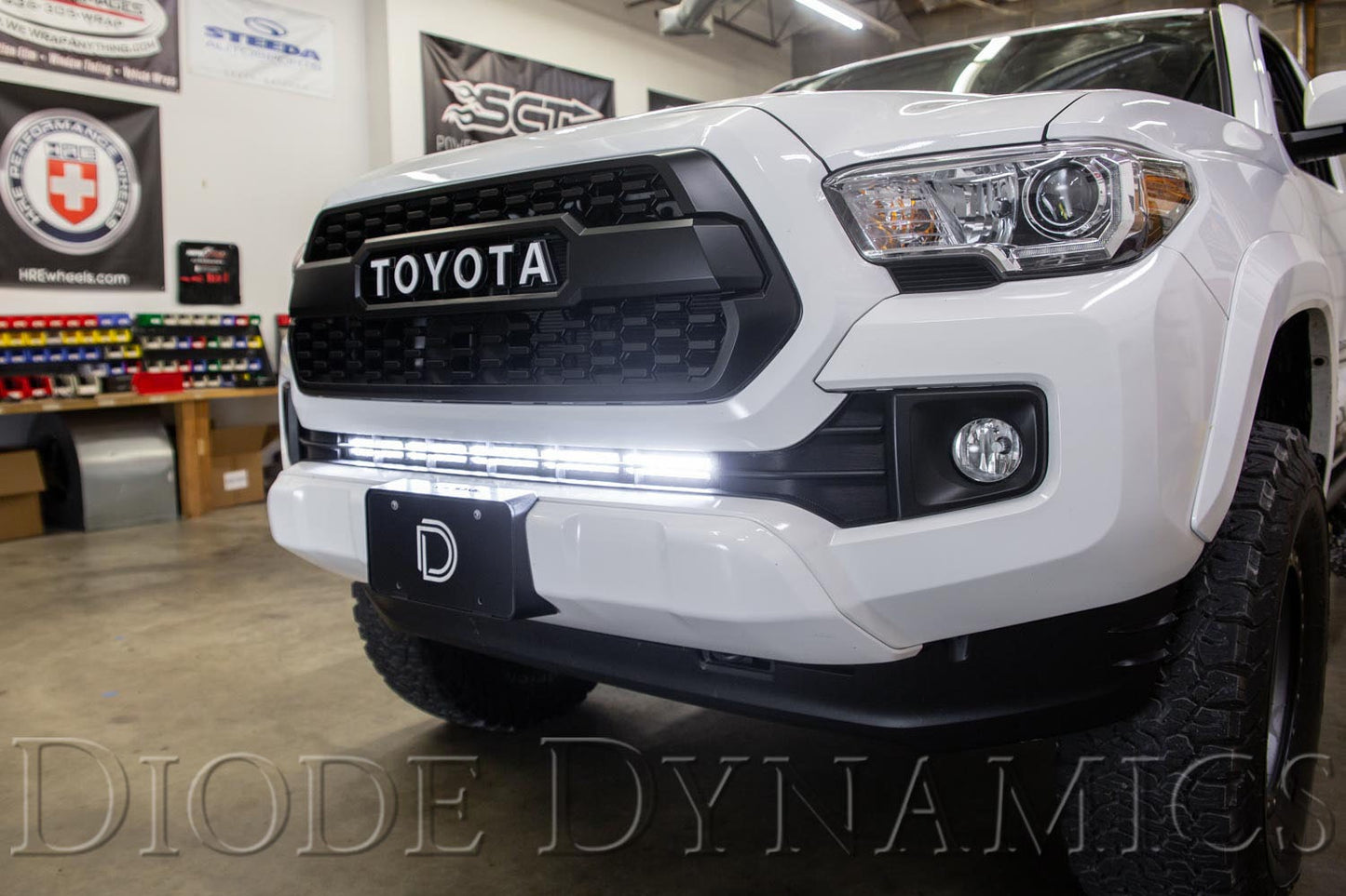 Diode Dynamics - SS30 Stealth Lightbar Kit For 2016-2023 Toyota Tacoma  White Combo