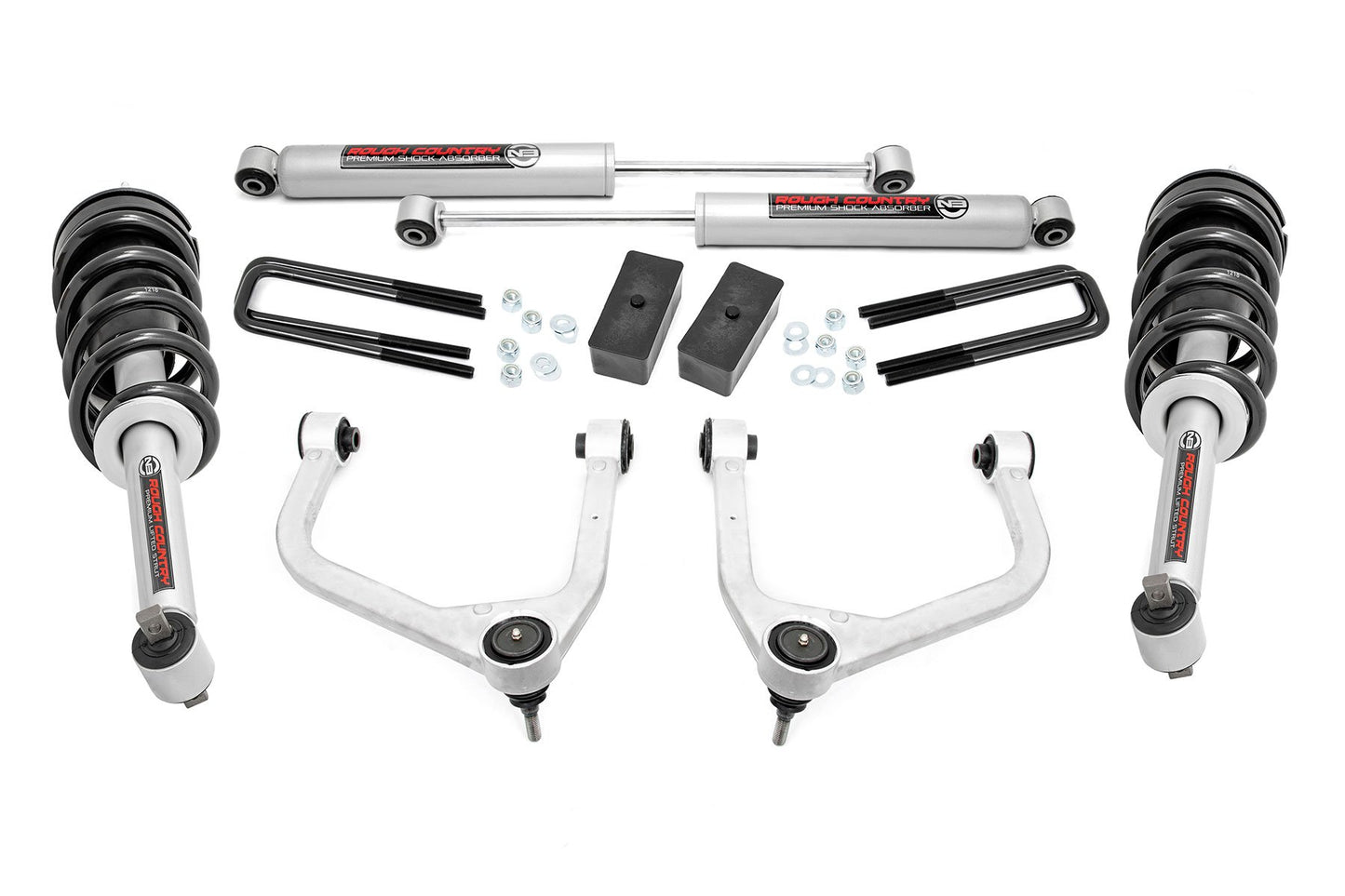 3.5 Inch Lift Kit | N3 Struts | GMC Sierra 1500 2WD/4WD (2019-2025)
