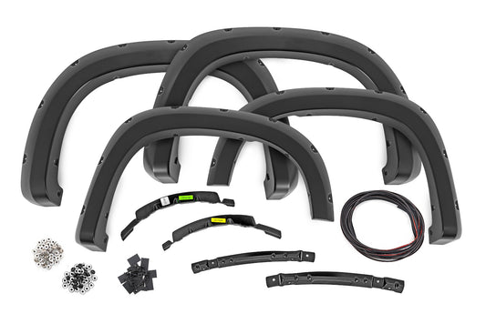 Pocket Fender Flares | GPA Graphite | Chevy Silverado 1500 2WD/4WD (22-26)