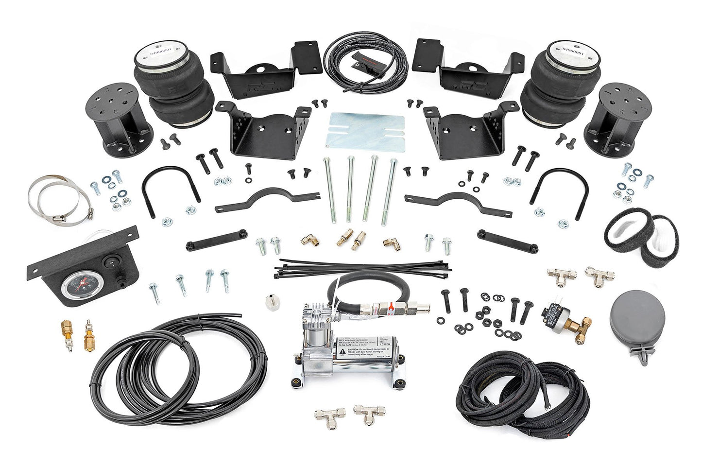 Air Spring Kit w/compressor | 3-5 Inch Lift Kit | Chevy/GMC 2500HD/3500HD (20-26)