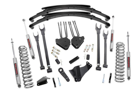 6 Inch Lift Kit | Gas | 4 Link | RR Spring | Ford F-250/F-350 Super Duty (05-07)