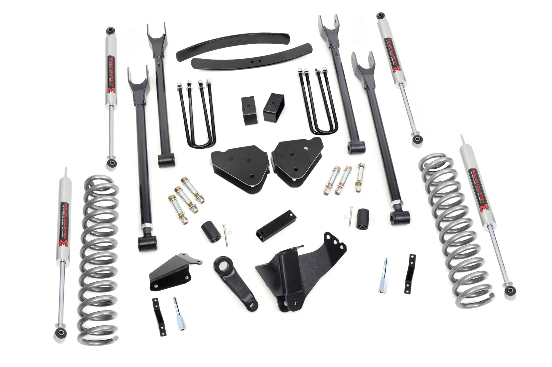 6 Inch Lift Kit | Gas | 4 Link | M1 | Ford F-250/F-350 Super Duty 4WD (05-07)