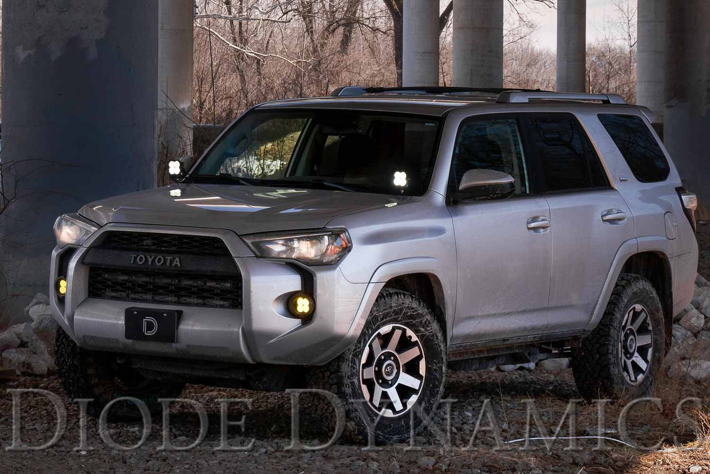 Diode Dynamics - Stage Series 2in LED Ditch Light Kit For 2010-2024 Toyota 4Runner  Sport Yellow Combo