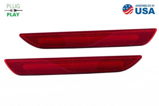 Diode Dynamics - LED Sidemarkers For 2015-2023 EU/AU Ford Mustang  Red (pair)