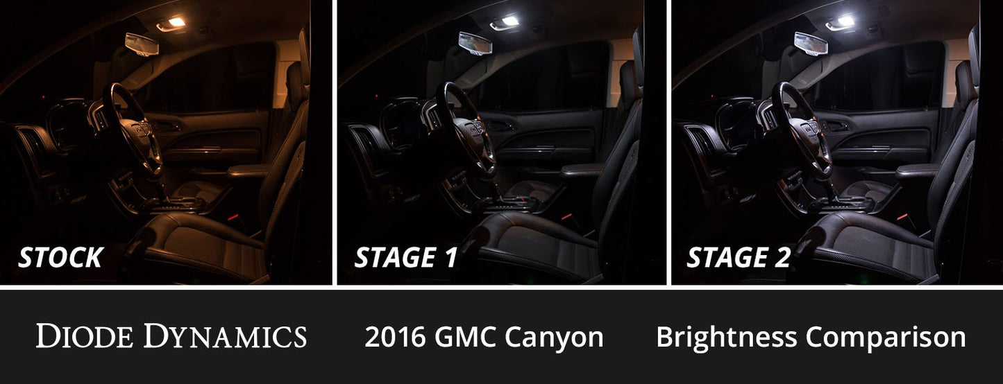 Diode Dynamics - Interior LED Kit For 2015-2022 GMC Canyon  Cool White Stage 1