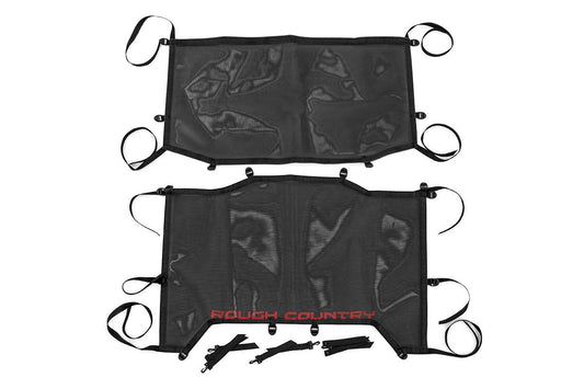 Mesh Bikini Top Plus | Black | Jeep Wrangler JL (21-23)/Wrangler Unlimited (18-23) 